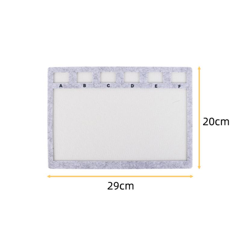 Filz-Perlenmatte, rechteckige  – Jewelry Making Board Bewertung und Preis