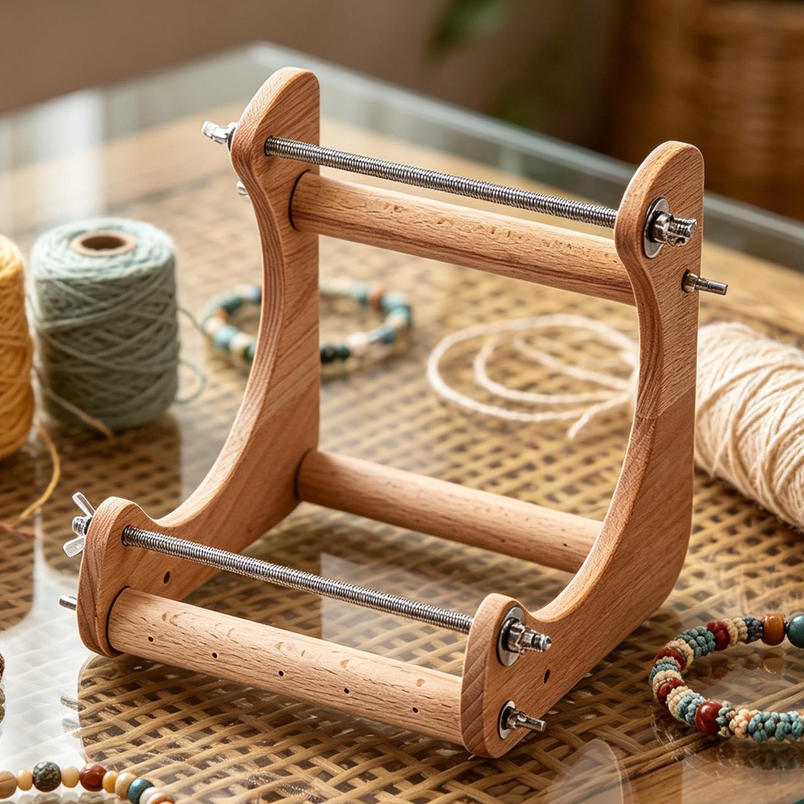 Holz-Perlenwebmaschine, verste – Jewelry Making Machines Bewertung und Preis