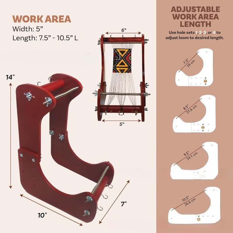 Holz-Perlwebmaschine, Armbandh – Jewelry Making Machines Bewertung und Preis